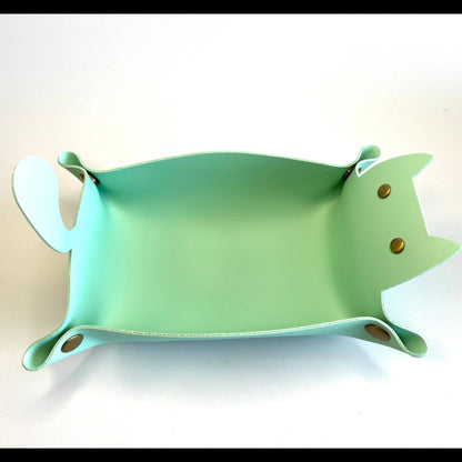 Cat dice tray - spearmint
