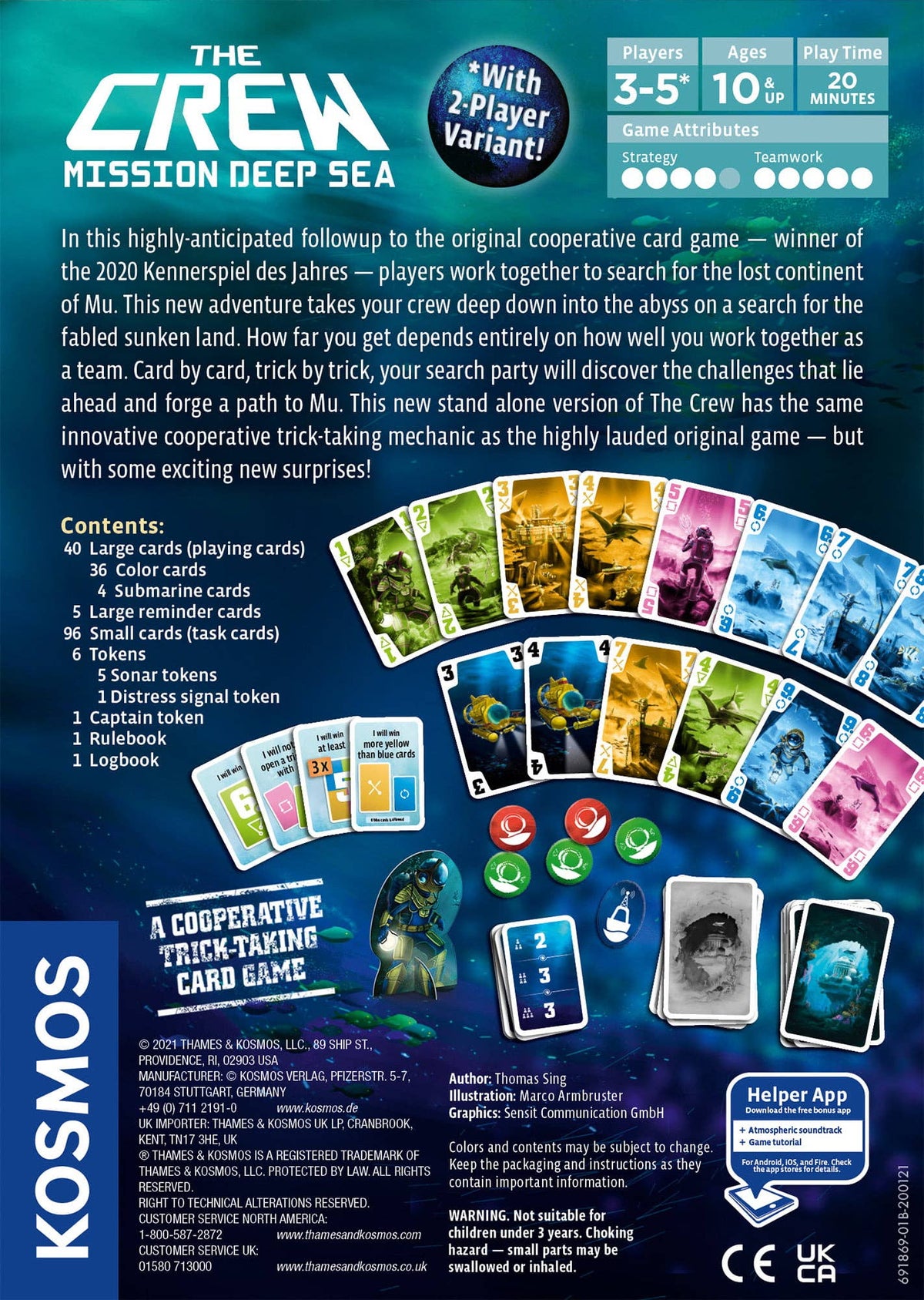 The Crew: Mission Deep Sea - Board Game