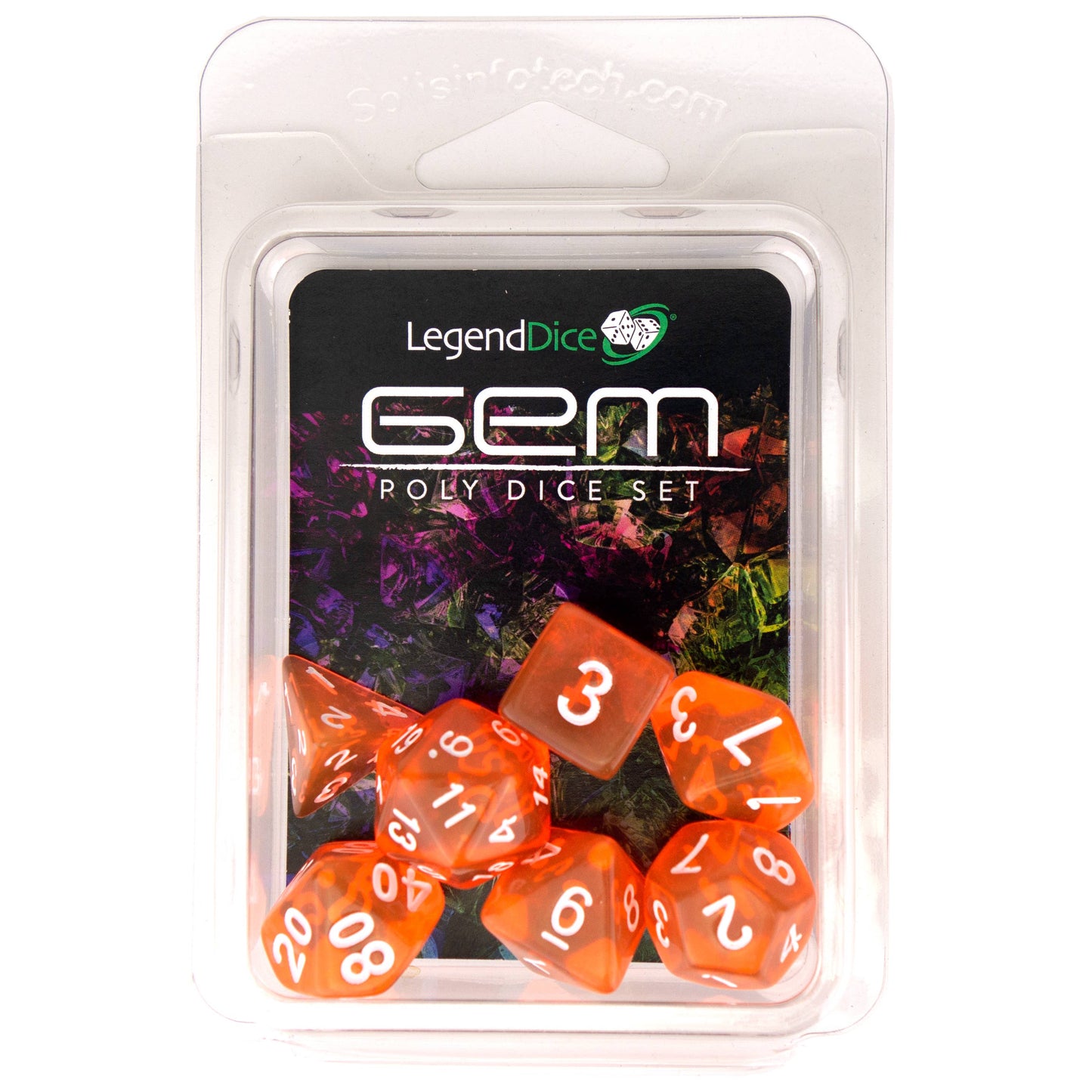 Poly Dice Set - Gem