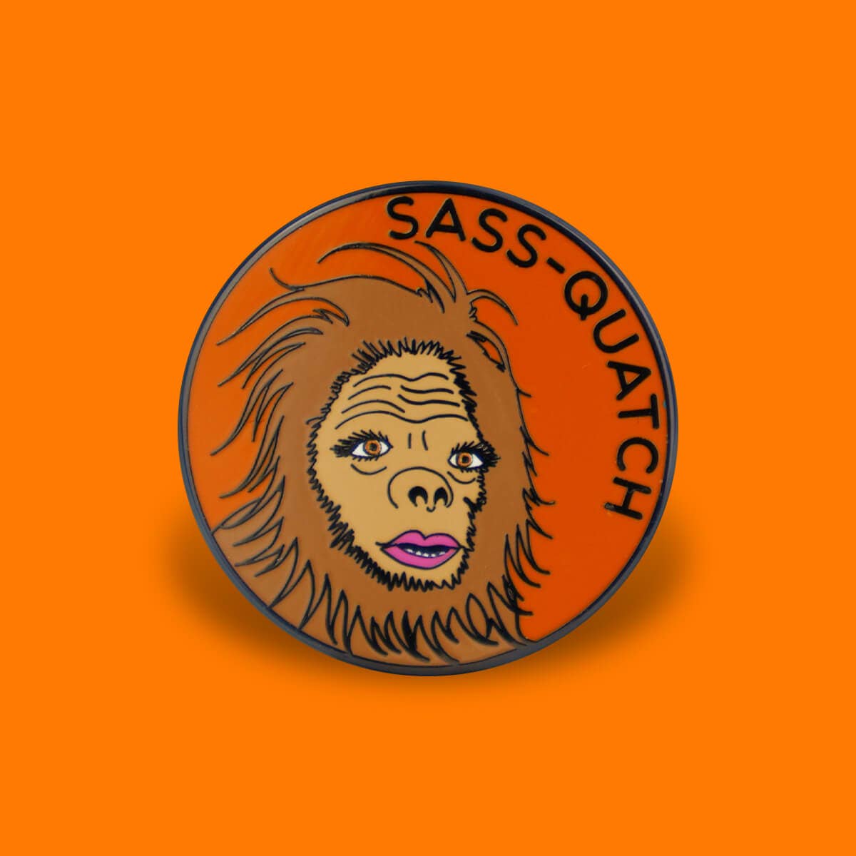 SASS-QUATCH ENAMEL PIN