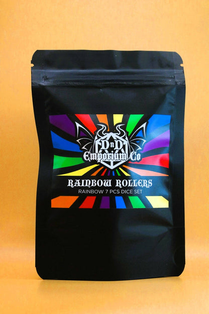 Rainbow Rollers | Rainbow 7 Pcs Dice Set DnD