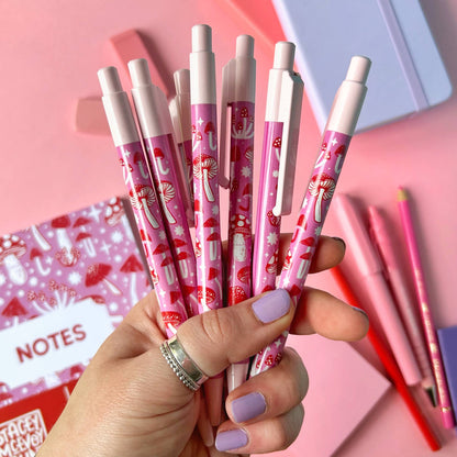 Pink Mushroom Pen