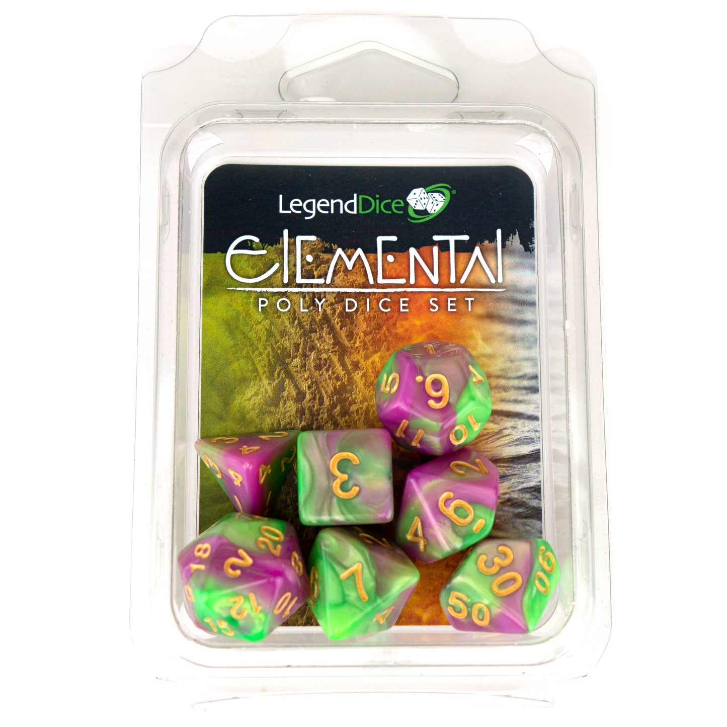 Poly Dice Set - Elemental