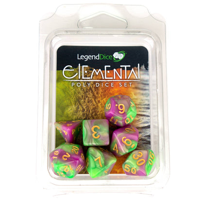 Poly Dice Set - Elemental