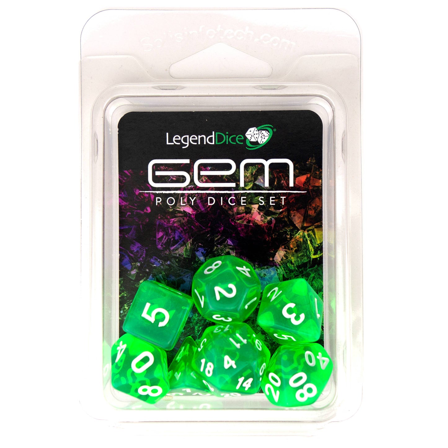 Poly Dice Set - Gem