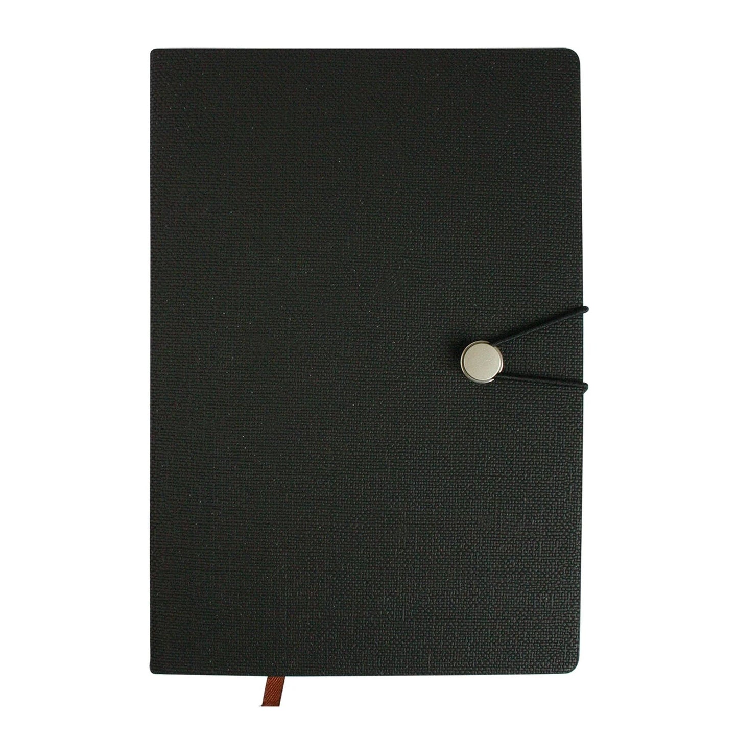 A5 PU Leather Hardback Notebook: Yellow