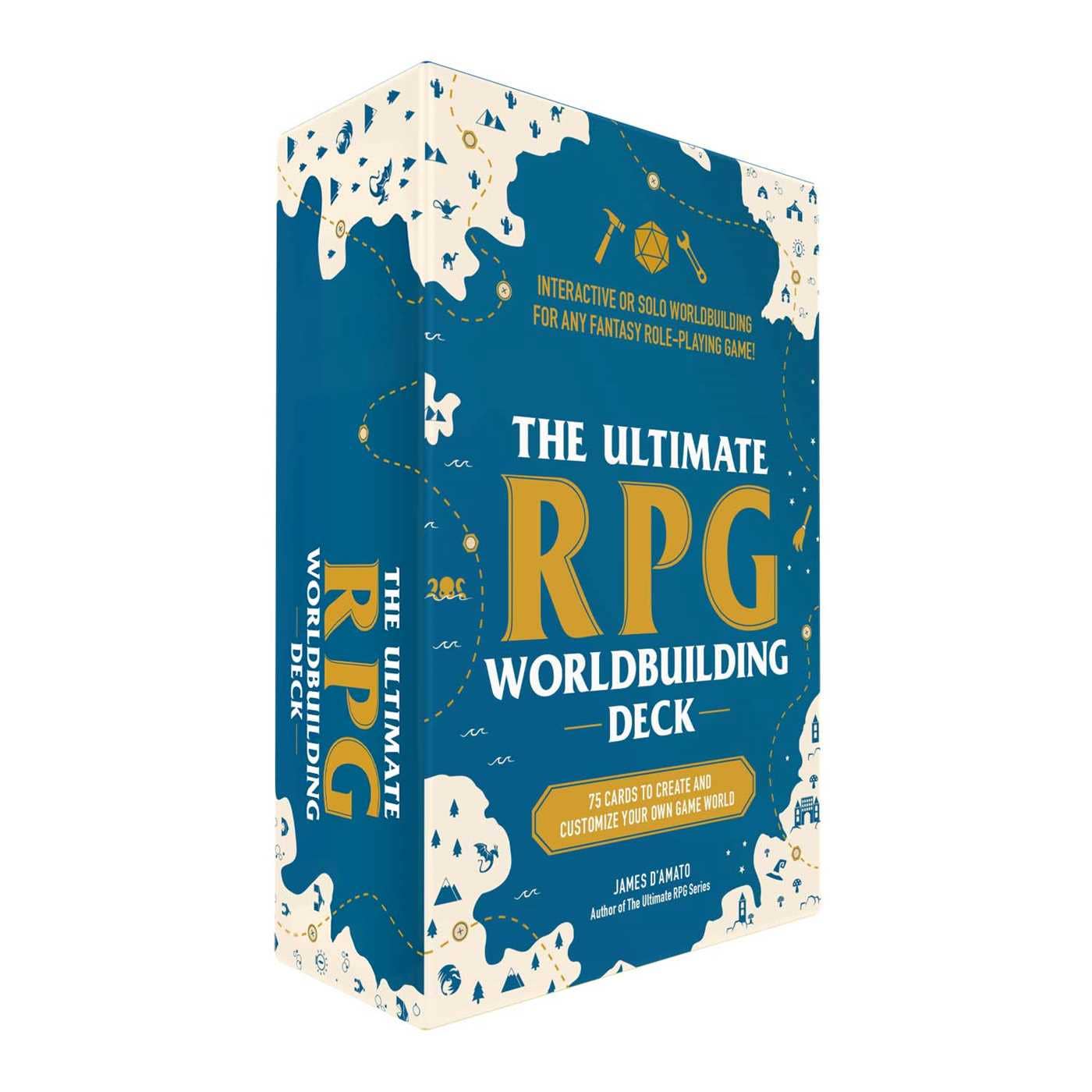 Ultimate RPG Worldbuilding Deck by James D’Amato: Flashcards; 79 pages / English