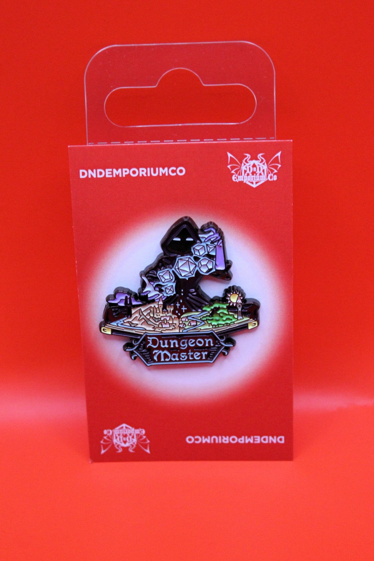 Hooded Dungeon Master Enamel Pin Badge | 1 Pcs Metal Pin