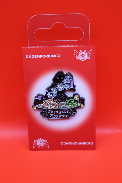 Hooded Dungeon Master Enamel Pin Badge | 1 Pcs Metal Pin