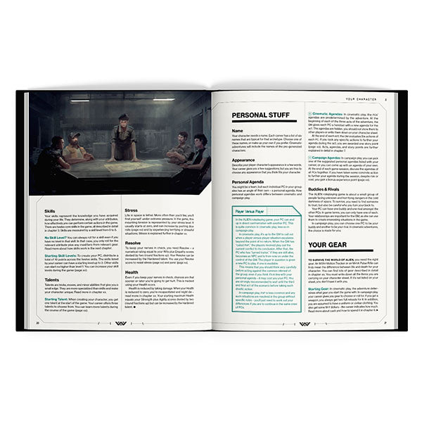 Alien RPG - Evolved Edition Core Rulebook Hardcover