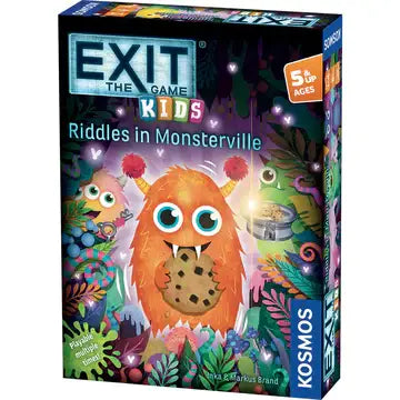 EXIT Kids: Riddles in Monsterville - Escape Room Board Game