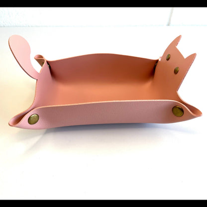 Cat dice tray - pink