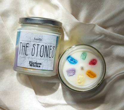 The Stones Candle | marvel inspired || Vanilla scented vegan: 150g candle