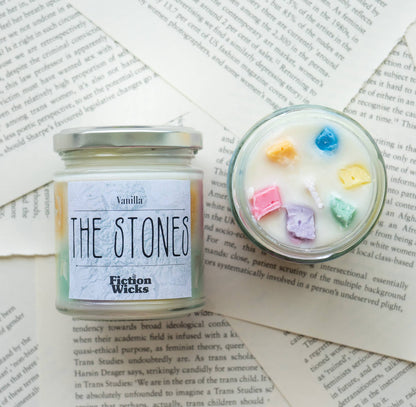 The Stones Candle | marvel inspired || Vanilla scented vegan: 150g candle