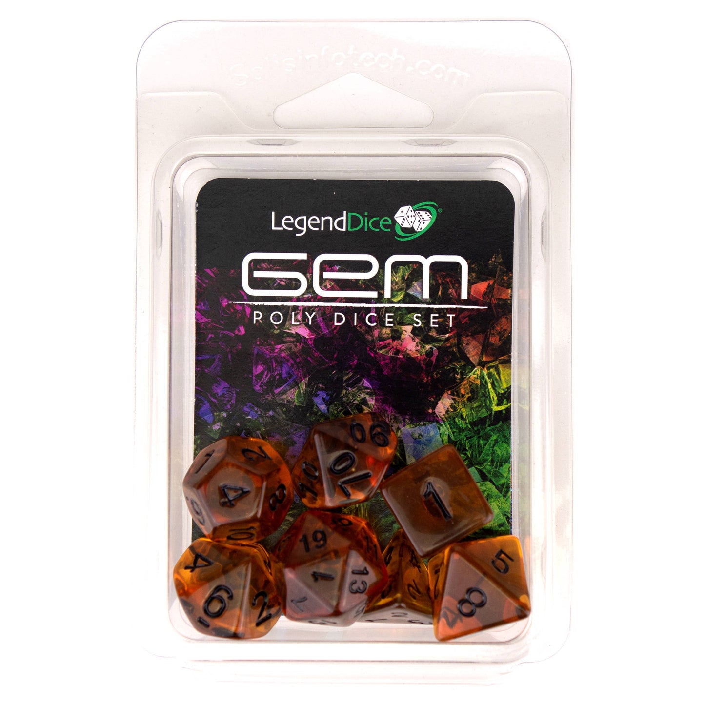 Poly Dice Set - Gem