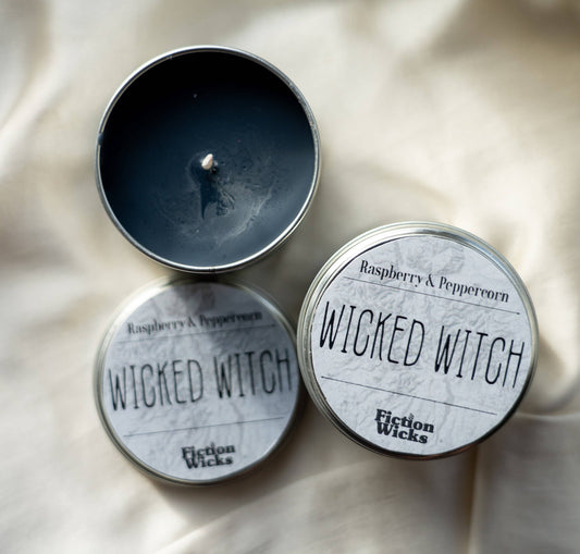 Wicked Witch | Wizard Of Oz Inspired Black Gothic Candle: Soy / 150