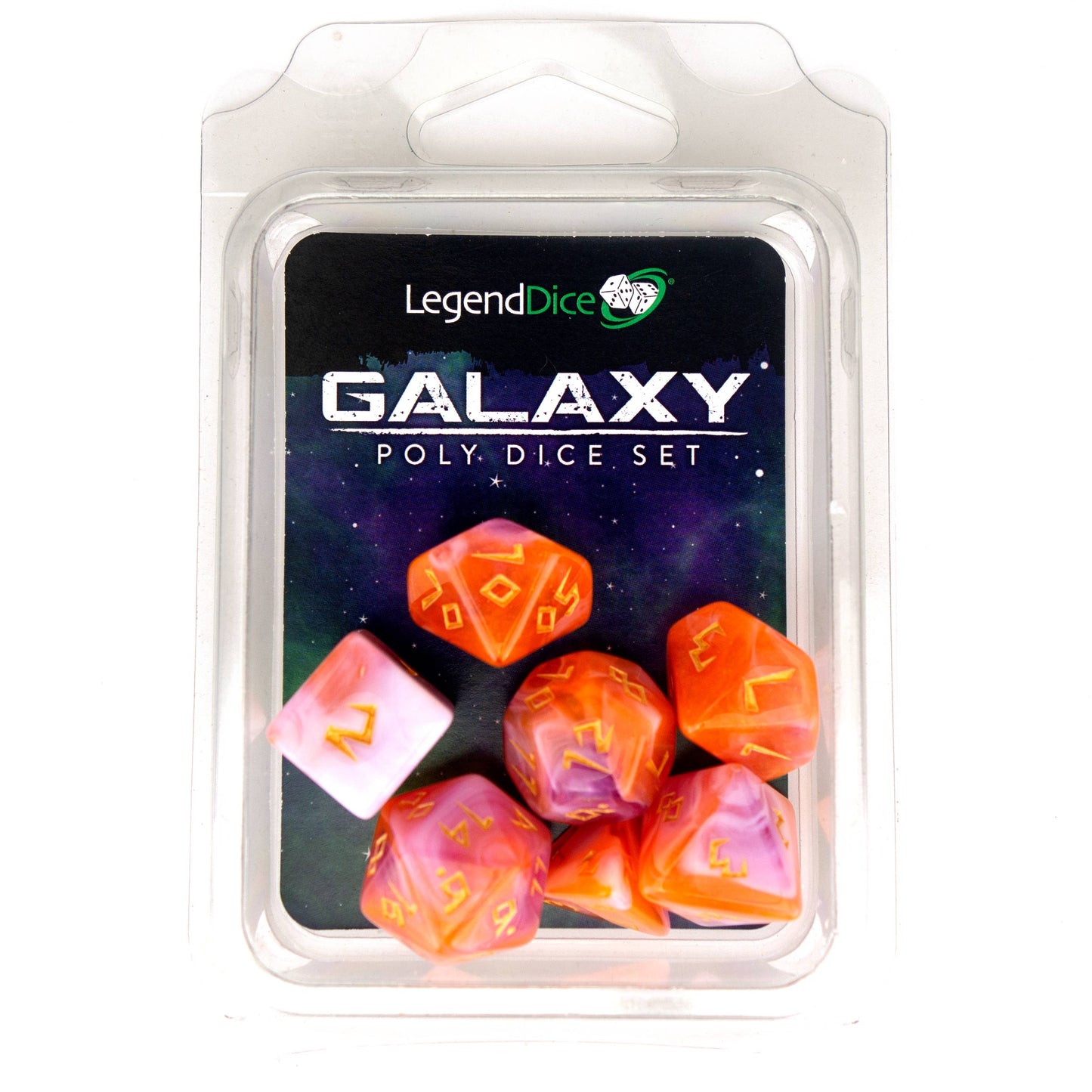 Poly Dice Set - Galaxy