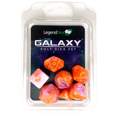 Poly Dice Set - Galaxy