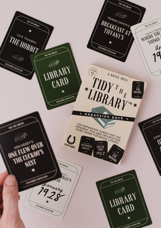 TIDY THE LIBRARY: The Expansion Pack Book Lover's Card Game