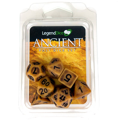 Poly Dice Set - Ancient