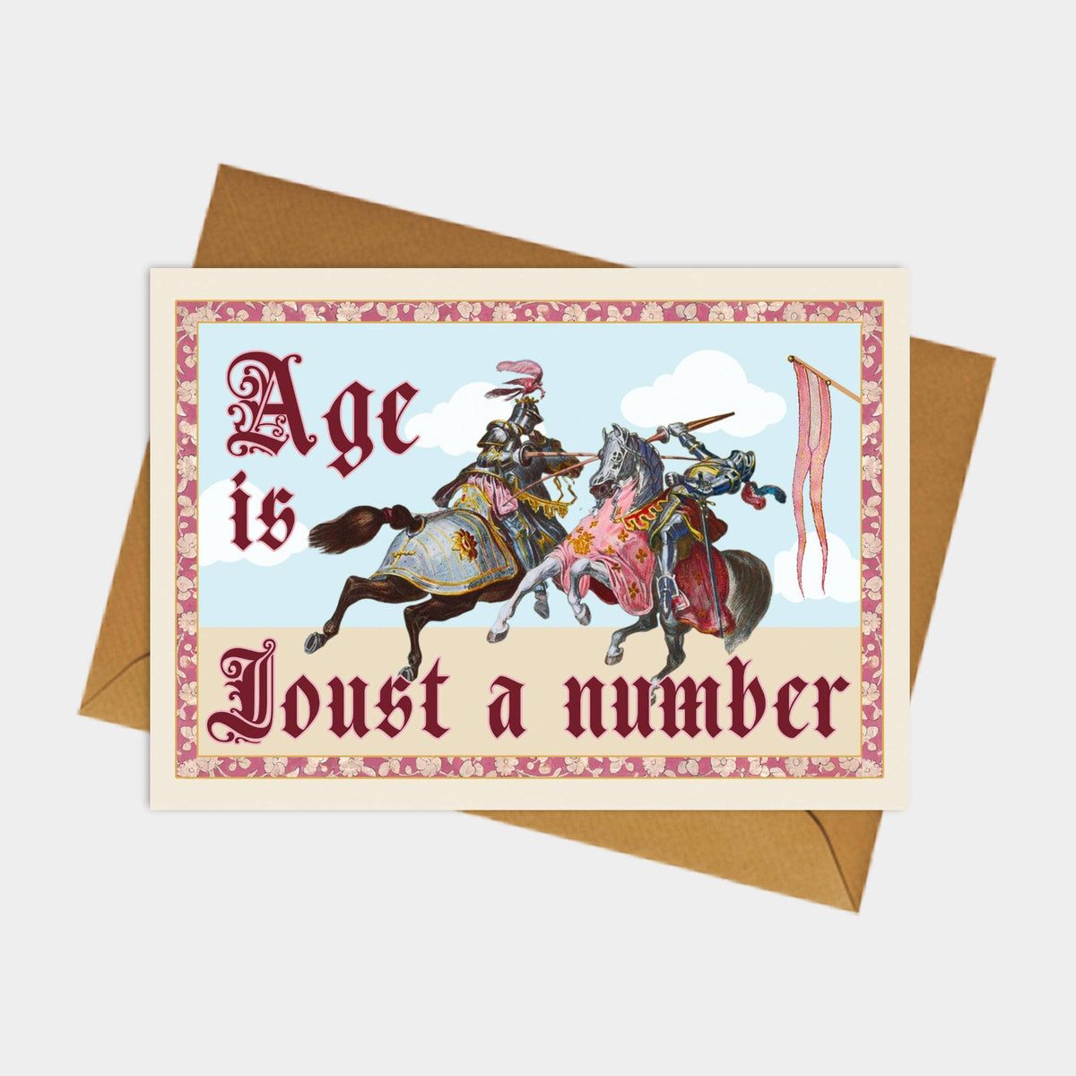 Medieval Inspired Funny Birthday Greeting Card #3