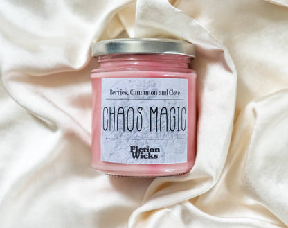 Chaos Magic | Wanda Maximoff inspired | Plum and cedar scent: 150g candle