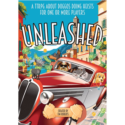 Unleashed - a solo/multi-player TTRPG: Physical Book