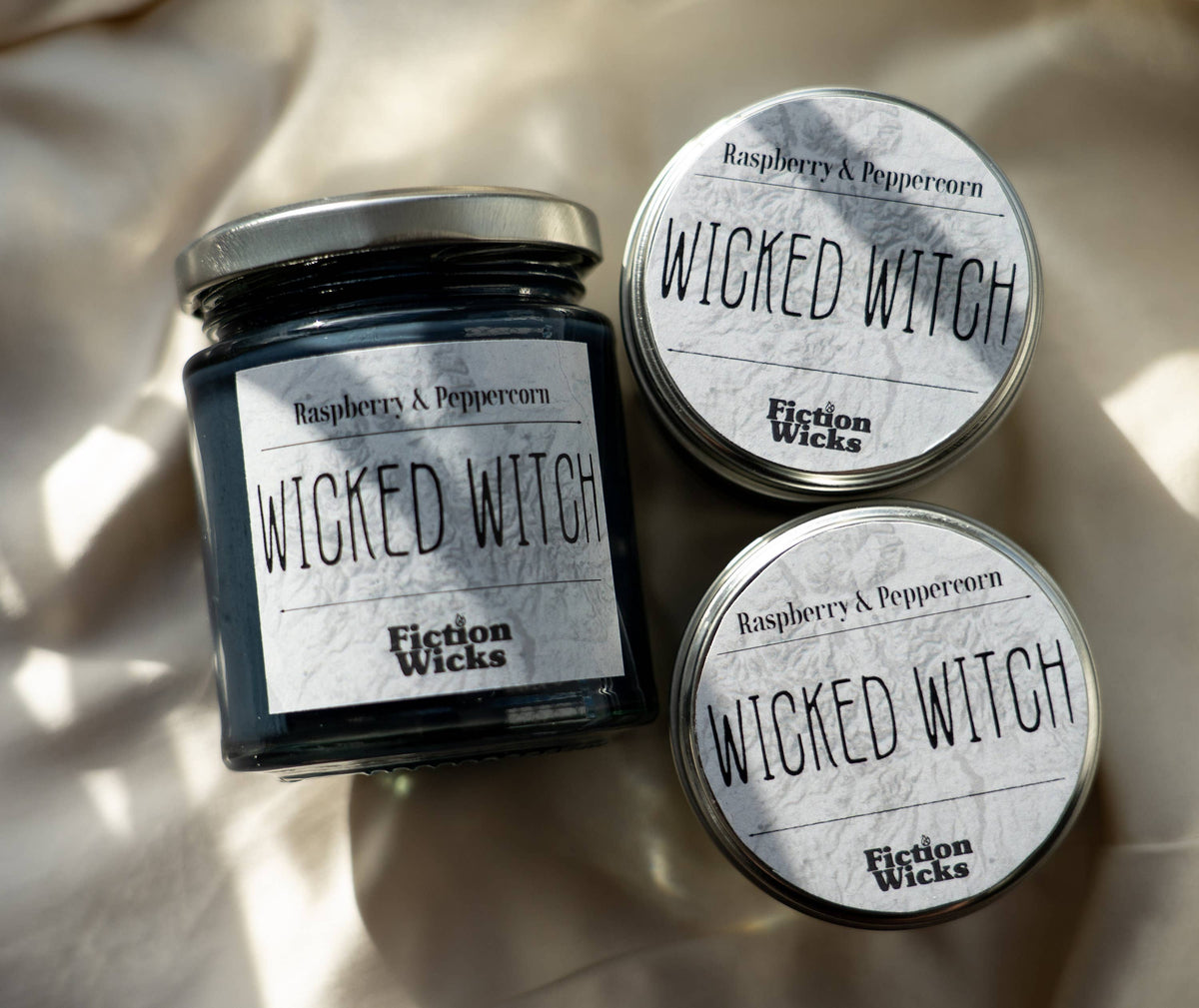 Wicked Witch | Wizard Of Oz Inspired Black Gothic Candle: Soy / 150