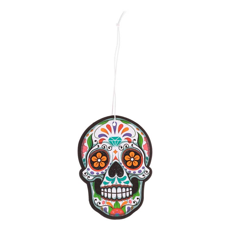 Orange Day of the Dead Air Freshener
