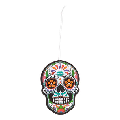 Orange Day of the Dead Air Freshener