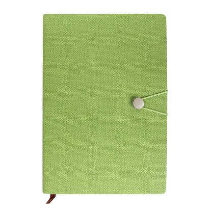 A5 PU Leather Hardback Notebook: Grey