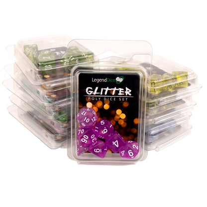 Poly Dice Set - Glitter