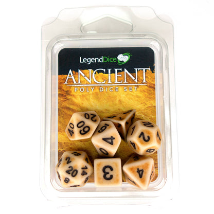 Poly Dice Set - Ancient