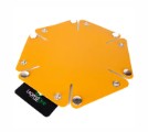 Dice Tray - Small Hex - Yellow
