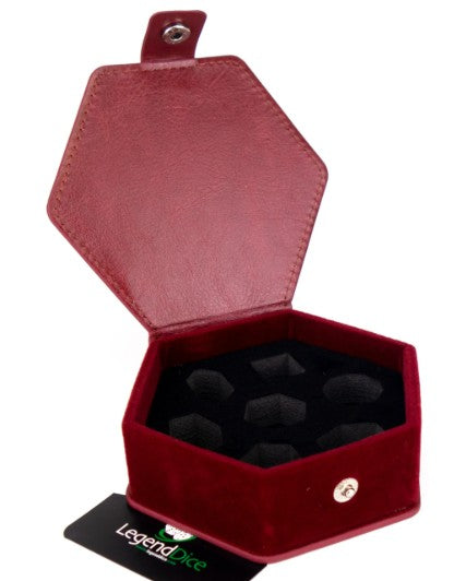 Dice Case - Hex - Red
