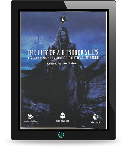 The City of a Hundred Ships - 5E DND one-shot: Physical Copy
