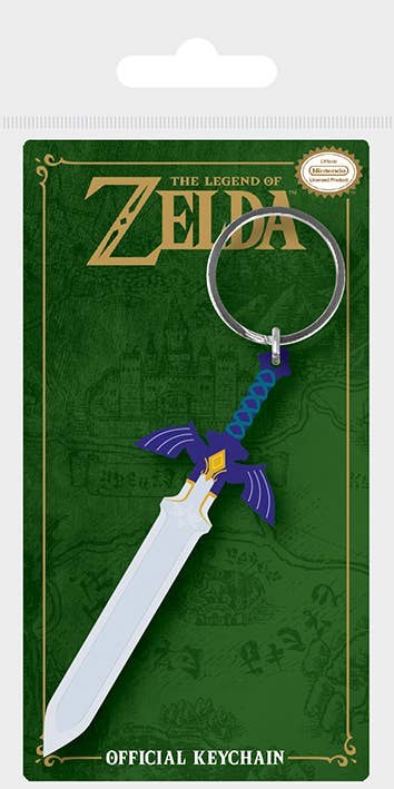 The Legend of Zelda (Master Sword) Rubber Keychai