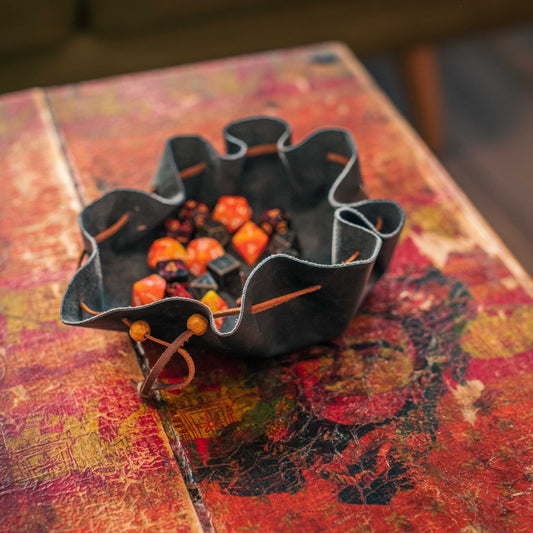 Dice Tray Pouch: Brown