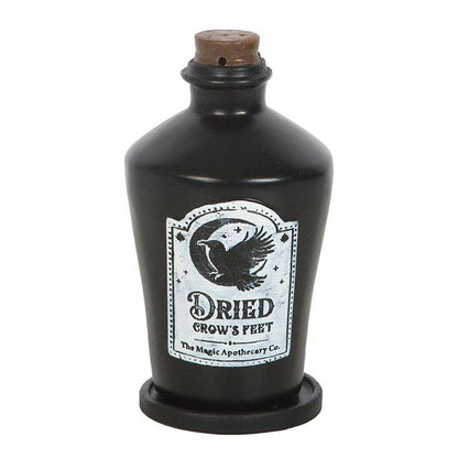Dried Crow's Feet Gothic Incense Cone Holder