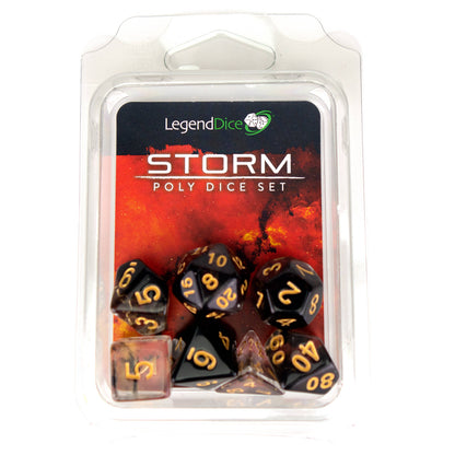 Poly Dice Set - Storm