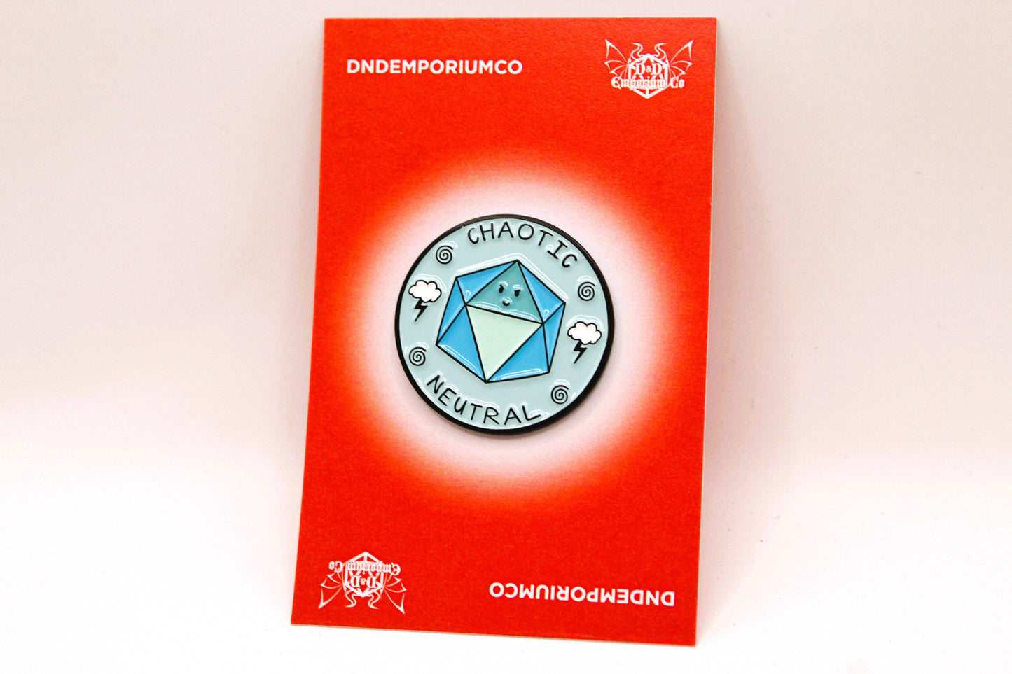 Chaotic Neutral | 1 Pcs D&D Enamel Pin