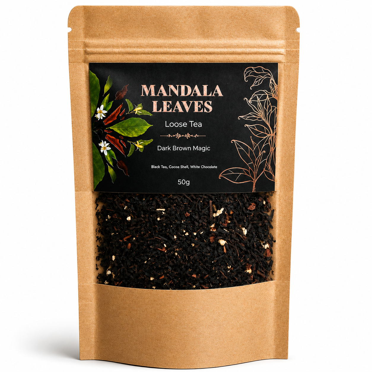 50g Dark Brown Magic Tea Blend
