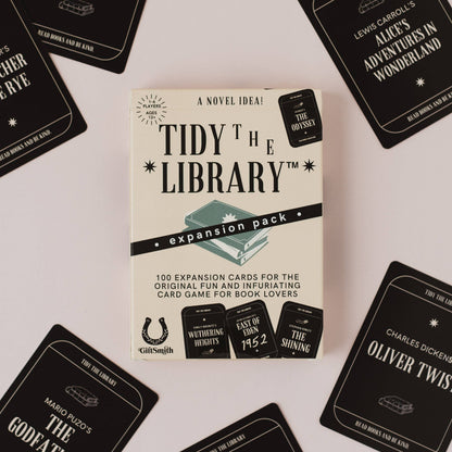 TIDY THE LIBRARY: The Expansion Pack Book Lover's Card Game