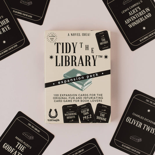 TIDY THE LIBRARY: The Expansion Pack Book Lover's Card Game