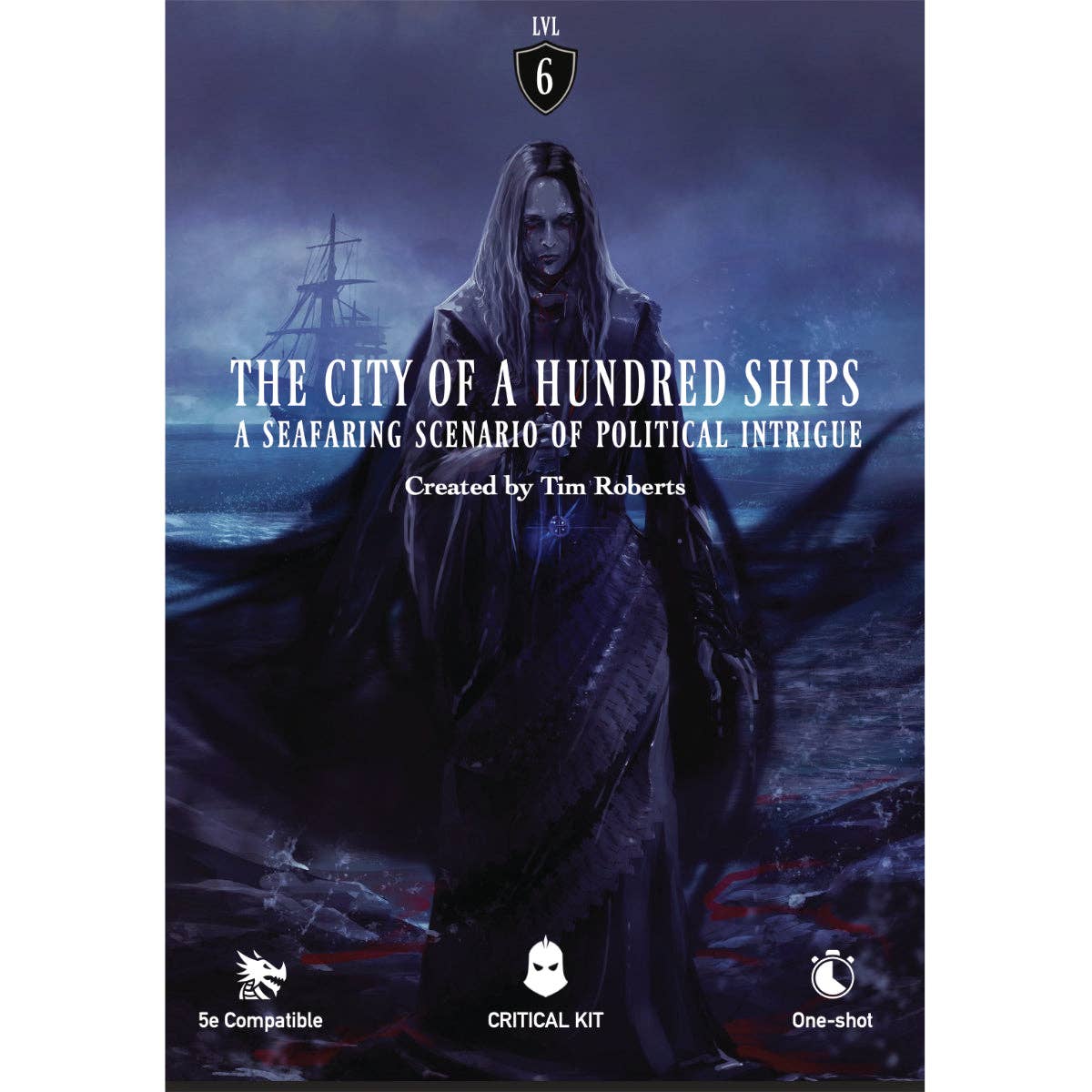 The City of a Hundred Ships - 5E DND one-shot: Physical Copy