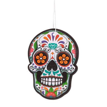 Orange Day of the Dead Air Freshener