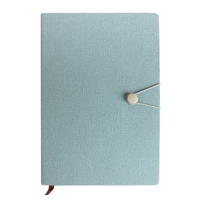 A5 PU Leather Hardback Notebook: Turquoise