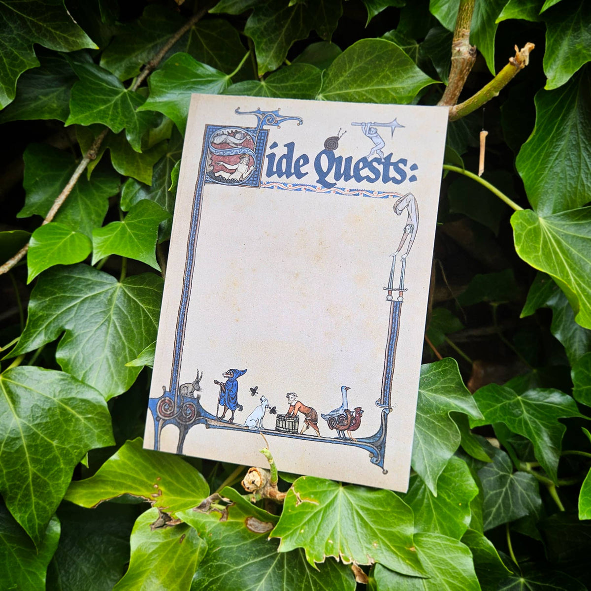 Notepad – Side Quests