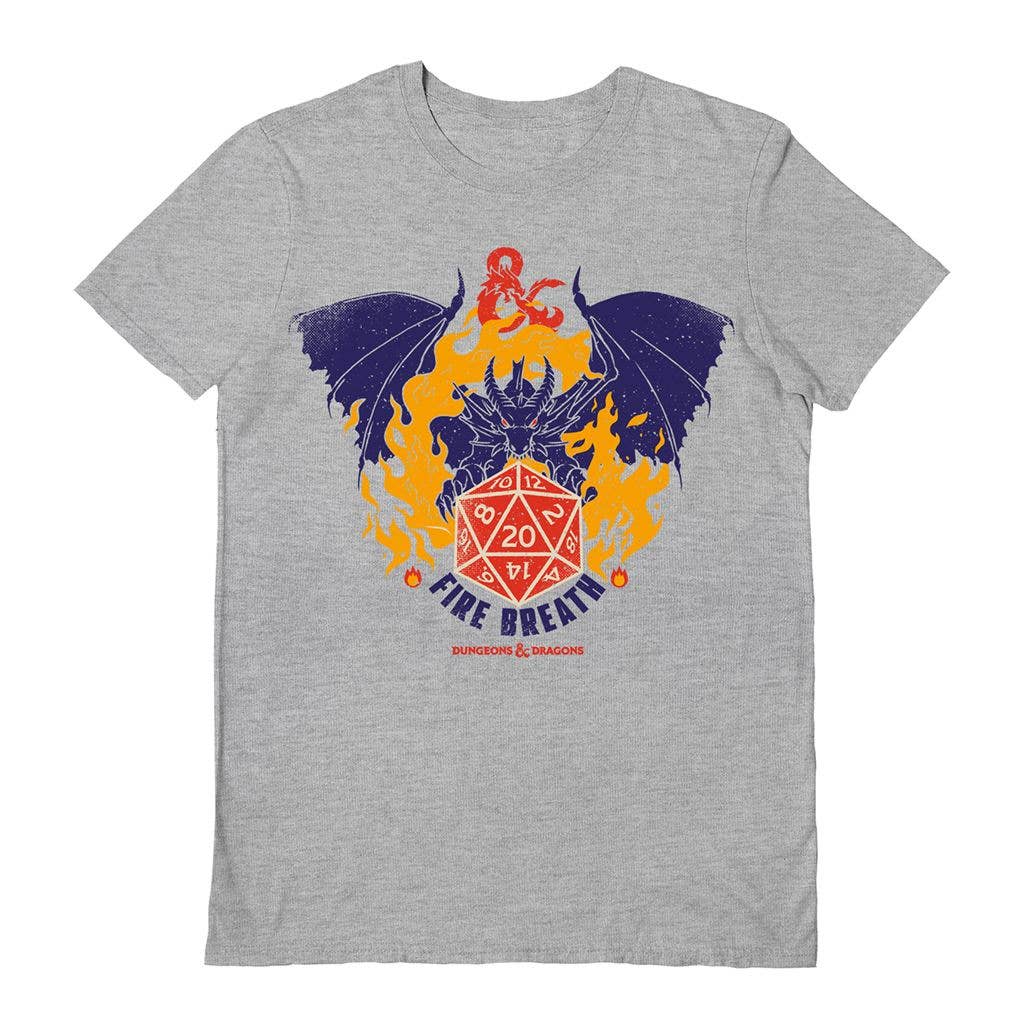 Dungeons&Dragons Official Fire Breath Grey: L
