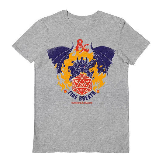 Dungeons&Dragons Official Fire Breath Grey: XL